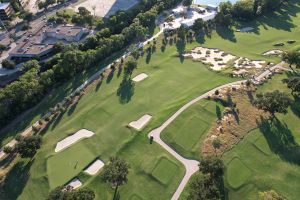 Brook Hollow 15th Green Aerial